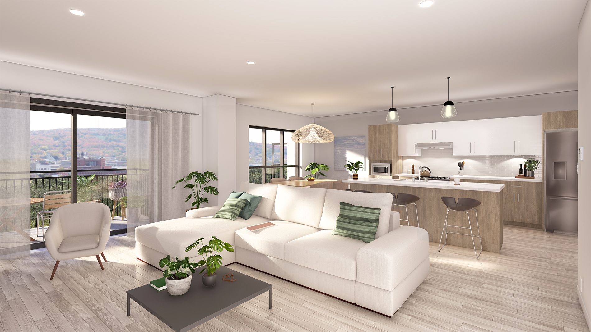 lumineux et spacieux